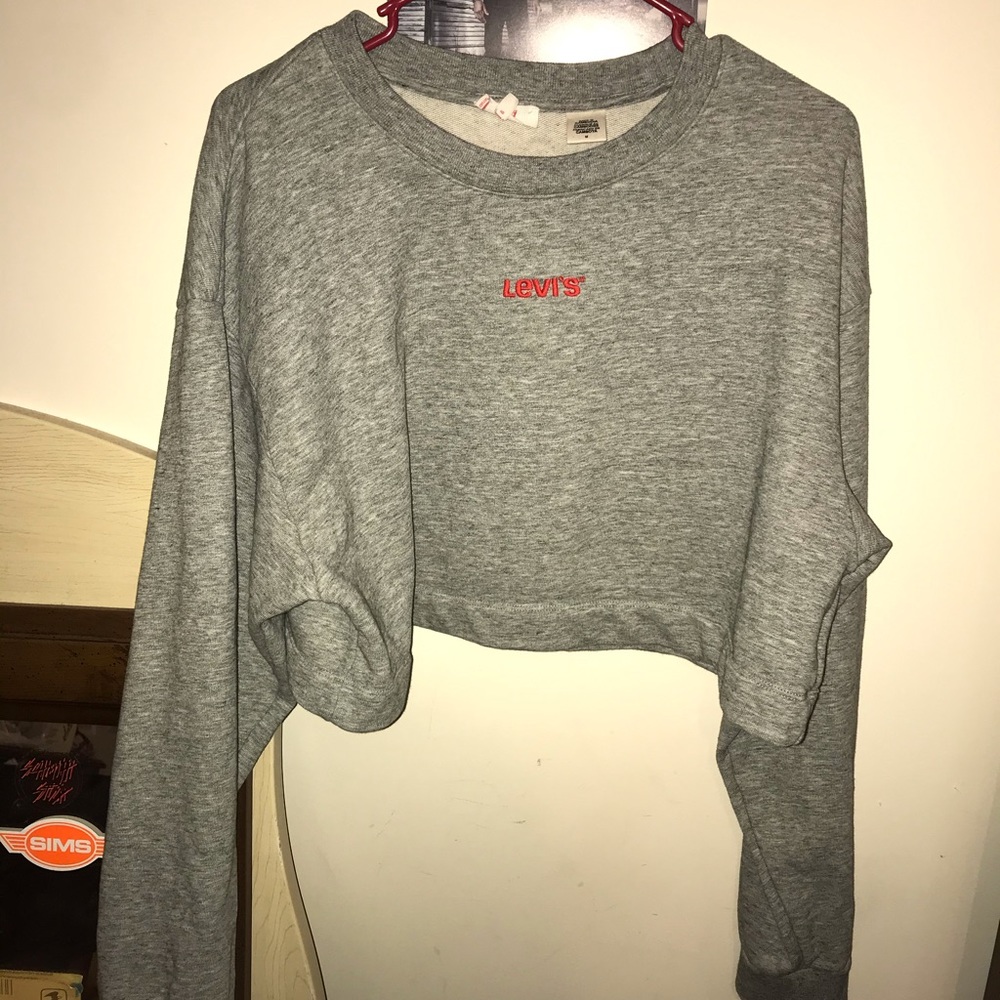 LEVIS Cropped Sweatshirt - Picture 2 of 5